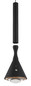 Preview: Globo LED Pendelleuchte Lucinda 4,5W dimmbar Akku CCT extra-warm-/neutral-/tageslichtweiss Schwarz matt Metall Ø10cm