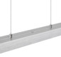 Preview: Globo Ethan LED Hängeleuchte 39W CCT Aluminium Gebürstet Memoryfunktion 150cm 17016A
