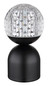Preview: Globo Julsy LED Tischleuchte 2,50W CCT Schwarz Matt, Metall Ø10,5cm 21007S