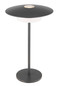 Preview: Globo Kyler LED Tischleuchte 3W CCT IP44 Grau Matt, Metall Memoryfunktion Ø18cm 21024G