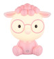 Preview: Globo Sheepy LED Tischleuchte 1W Warmweiß Pink Matt 22cm 21760P