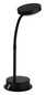 Preview: Globo Pegasi LED Tischleuchte 0,90W Warmweiß Schwarz Matt, Metall Ø11cm 24103TA