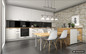 Preview: Globo LED Pendelleuchte Daytona 4-flammig E14 LED 4x 5W warmweiss Nickel matt alabaster Optik Metall Glas 150x60cm
