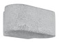 Preview: Globo Außenwandleuchte Ferguson G9 IP54 Weiß matt hellgrau Aluminium Druckguss Beton 20x8,5cm