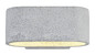 Preview: Globo Außenwandleuchte Ferguson G9 IP54 Weiß matt hellgrau Aluminium Druckguss Beton 20x8,5cm