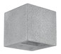 Preview: Globo Außenwandleuchte Ferguson G9 IP54 Weiß matt hellgrau Aluminium Druckguss Beton 12x11,5cm