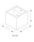 Preview: Globo Außenwandleuchte Ferguson G9 IP54 Weiß matt hellgrau Aluminium Druckguss Beton 12x11,5cm
