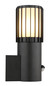 Preview: Globo Außenwandleuchte Mervin E27 Bewegungsmelder IP54 Anthrazit matt Aluminium 24x9cm
