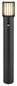 Preview: Globo Sockelleuchte Mervin E27 Bewegungsmelder IP54 Anthrazit matt Aluminium 65cm
