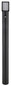 Preview: Globo Sockelleuchte Mervin E27 Bewegungsmelder IP54 Anthrazit matt Aluminium 100cm