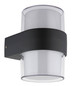 Preview: Globo LED Außenwandleuchte Ignacio 10W IP44 warmweiss Anthrazit matt Aluminium Druckguss 13x10cm