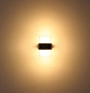 Preview: Globo LED Außenwandleuchte Ignacio 10W IP44 warmweiss Anthrazit matt Aluminium Druckguss 13x10cm