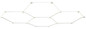 Preview: Globo LED Deckenleuchte Honeycomb 123,5W neutralweiss Weiß 248x174cm