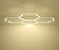 Preview: Globo LED Deckenleuchte Honeycomb 123,5W neutralweiss Weiß 248x174cm