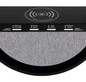 Preview: Globo LED Tischleuchte Soundra RGB LED 3,5W dimmbar Akku Schwarz matt 20x18cm