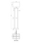 Preview: Globo Stehleuchte Sydney E27 + LED 25W dimmbar warmweiss Sandfarben matt naturfarben Metall Leinen 153cm