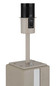 Preview: Globo Stehleuchte Forest E27 + LED 17W dimmbar warmweiss Sandfarben matt naturfarben MDF Leinen 150cm