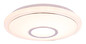 Preview: Globo LED Deckenleuchte Connor 16W dimmbar Fernbedienung CCT warm-/tageslichtweiss Weiß opal sparkle Metall Ø40cm