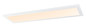 Preview: Globo LED Deckenleuchte Rosi 40W dimmbar Fernbedienung CCT warm-/tageslichtweiss Weiß Aluminium 80x20cm