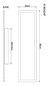 Preview: Globo LED Deckenleuchte Rosi 40W dimmbar Fernbedienung CCT warm-/tageslichtweiss Weiß Aluminium 80x20cm