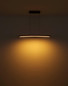 Preview: Globo LED Pendelleuchte Doro 18W dimmbar warmweiss Graphit Metall 120x100cm
