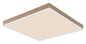 Preview: Globo LED Deckenleuchte Doro 24W dimmbar Fernbedienung CCT warm-/tageslichtweiss Weiß Aluminium 45x45cm