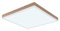 Preview: Globo LED Deckenleuchte Doro 24W dimmbar Fernbedienung CCT warm-/tageslichtweiss Weiß Aluminium 45x45cm