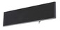 Preview: Globo LED Wandleuchte Siegfried 12W warmweiss Schwarz Aluminium 29,5x8cm