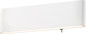 Preview: Globo LED Wandleuchte Siegfried 12W warmweiss Weiß Aluminium 29,5x8cm