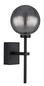 Preview: Globo Ander G9 Wandleuchte 10W IP44 Schwarz Matt, Metall Ø10cm 41928W