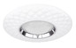Preview: Globo LED Deckenleuchte Magnifique 30W dimmbar Fernbedienung CCT warm-/tageslichtweiss Weiß opal sparkle Metall Ø49cm