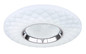 Preview: Globo LED Deckenleuchte Magnifique 30W dimmbar Fernbedienung CCT warm-/tageslichtweiss Weiß opal sparkle Metall Ø49cm