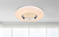Preview: Globo LED Deckenleuchte Magnifique 30W dimmbar Fernbedienung CCT warm-/tageslichtweiss Weiß opal sparkle Metall Ø49cm