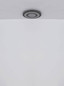 Preview: Globo LED Deckenleuchte Jayden 40W warmweiss Anthrazit gebürstet grau gebürstet Metall Ø48cm