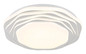 Preview: Globo LED Deckenleuchte Flordelis 24W CCT warm-/neutral-/tageslichtweiss Weiß matt Metall Ø38cm
