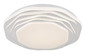 Preview: Globo LED Deckenleuchte Flordelis 24W CCT warm-/neutral-/tageslichtweiss Weiß matt Metall Ø38cm