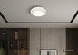 Preview: Globo LED Deckenleuchte Flordelis 24W CCT warm-/neutral-/tageslichtweiss Weiß matt Metall Ø38cm