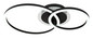 Preview: Globo LED Deckenleuchte Loretta 30W CCT warm-/neutral-/tageslichtweiss Schwarz matt Metall 50x33cm