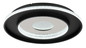 Preview: Globo LED Deckenleuchte Marsh 30W dimmbar Fernbedienung CCT warm-/tageslichtweiss Schwarz matt klar Metall Kunststoffkristalle Ø52,5cm