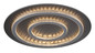 Preview: Globo LED Deckenleuchte Jayden 60W dimmbar Fernbedienung CCT warm-/tageslichtweiss Schwarz matt klar Metall Kunststoffkristalle Ø55cm