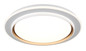 Preview: Globo LED Deckenleuchte Janice RGBW LED 48W dimmbar Fernbedienung CCT warm-/neutral-/tageslichtweiss Weiß matt Metall Ø49cm