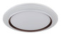 Preview: Globo LED Deckenleuchte Janice RGBW LED 48W dimmbar Fernbedienung CCT warm-/neutral-/tageslichtweiss Weiß matt Metall Ø49cm