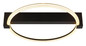 Preview: Globo LED Deckenleuchte Fletcher 15W warmweiss Schwarz matt Metall 41x38cm