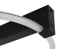 Preview: Globo LED Deckenleuchte Fletcher 15W warmweiss Schwarz matt Metall 41x38cm