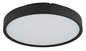 Preview: Globo LED Deckenleuchte Jess 57W dimmbar Fernbedienung CCT extra-warm-/tageslichtweiss Schwarz matt Metall Ø39cm