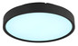 Preview: Globo LED Deckenleuchte Jess 57W dimmbar Fernbedienung CCT extra-warm-/tageslichtweiss Schwarz matt Metall Ø39cm