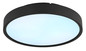 Preview: Globo LED Deckenleuchte Jess 57W dimmbar Fernbedienung CCT extra-warm-/tageslichtweiss Schwarz matt Metall Ø39cm