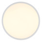 Preview: Globo LED Deckenleuchte Jess 57W dimmbar Fernbedienung CCT extra-warm-/tageslichtweiss Weiß matt Metall Ø39cm