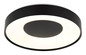 Preview: Globo LED Deckenleuchte Jolliana 30W dimmbar Fernbedienung CCT warm-/tageslichtweiss Weiß matt schwarz matt Metall Ø39cm