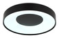 Preview: Globo LED Deckenleuchte Jolliana 30W dimmbar Fernbedienung CCT warm-/tageslichtweiss Weiß matt schwarz matt Metall Ø39cm
